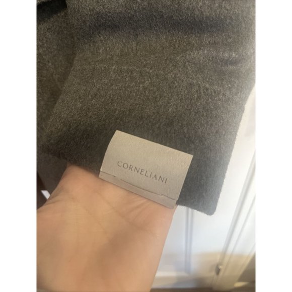 Corneliani Wool Double Breasted Overcoat Topcoat Size US 42 IT 52R Rtl $1495 - Picture 4 of 6